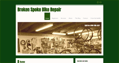 Desktop Screenshot of brokenspokebike.com